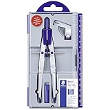 STAEDTLER Noris Club 550 01 Zirkel, Schulzirkel mit Schnellverstellung, Set mit...
