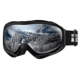 OutdoorMaster Unisex Skibrille OTG für Damen und Herren, Snowboard Brille...