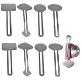 8 PCS Tubenquetscher für Alle Tube,Edelstahl Tubenausdrücker,Tubenaufroller...
