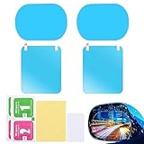 8 Stücke Rückspiegel Regenschutzfolie Auto Regengeschützte Auto Rückspiegel...