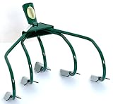 Handgrubber Gartenhacke Grubber Kultivatur Hacke Bodenlüfter Handpflug 5 Schar...