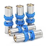 LTWFITTING Pressfitting Kupplung 16 mm für Rohr Mehrschichtverbundrohr Mit...