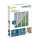 Hoberg Fenster-Pollenschutz mit innovativer Magnetbefestigung | Fliegennetz bis...