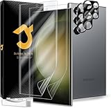 JZG 2+2 Stück für Samsung Galaxy S23 Ultra Schutzfolie [Nicht-Glas], 2...