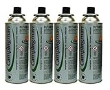 Campingas Gas Kartuschen 4 Stück Gasherdflaschen Outdoor Kartuschen Butangas...