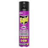 Raid Paral Multi Insekten-Spray, Mückenspray, zur Bekämpfung von fliegenden &...