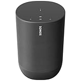Sonos Move Smart Speaker (Wasserfester WLAN und Bluetooth Lautsprecher mit Alexa...