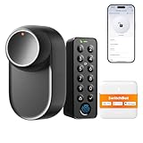 SwitchBot WLAN Smart Lock Ultra mit Fingerabdruck-Entsperrung, Elektronisches...