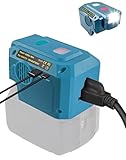 TPDL 200W Akku Wechselrichter für Makita 18V Akku，DC 18V auf AC 220V...