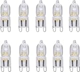 Osram 10er Pack Halopin 66733 33 Watt 230 Volt G9 Halogen dimmbar warmweiß 460...