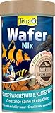 Tetra Wafer Mix - Fischfutter für alle Bodenfische (z.B. Welse) und Krebse,...