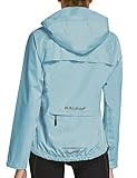 BALEAF Fahrradjacke Damen Regenjacke Wasserdicht Atmungsaktiv Wanderjacke...