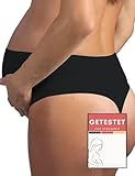 Mrs. Mum Schwangerschafts Unterhosen [2er Set ] ÖkoTex I Mega bequem:...