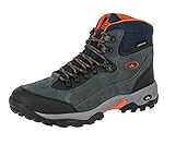 Lico Herren Milan Trekking- & Wanderstiefel, Anthrazit Orange, 45 EU