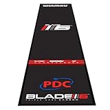 WINMAU Darts Bodenmatte - Pro Zone Precision Blade 6 Weiche Dartmatte mit...