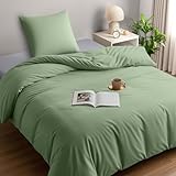 Utopia Bedding Bettwäsche 135x200 Set - Mikrofaser Bettbezug 135x200 cm + 1...