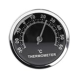 BIlinli Mini 58mm Auto Thermometer mechanische analoge Temperaturanzeige mit...