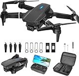 Drohne mit Kamera HD 1080P,Faltbare Drohne Lange Flugzeit,RC Quadcopter mit...