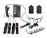 Elektrostimulation Set, Elektro Shock Analplug Analdildo Penisring Masturbation...