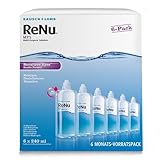 Bausch + Lomb ReNu MPS Kontaktlinsenpflegemittel weiche Linsen, 6-Monatspack, 6...
