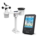 Bresser Wetterstation Funk mit Außensensor 7-in-1 WLAN 4CAST inkl....