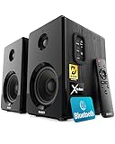 MAJORITY D40 Bluetooth Lautsprecher Boxen | 60W 2.0 Aktivlautsprecher | Studio...