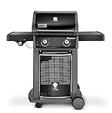 Weber Spirit E-220 Classic Gasgrill, 2 Brenner + Seitenkocher, 52 x 45cm...