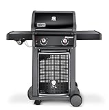 Weber Spirit E-220 Classic Gasgrill, 2 Brenner + Seitenbrenner, Schwarz...