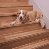 Spurtar 15 x 60 cm Treppenstufen Matten Antirutschmatte, 15 Stück Transparent...