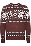 !Solid SDNorwig Herren Weihnachtspullover Norweger-Pullover Winter...