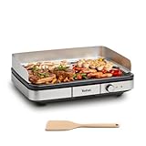 Tefal Maxi Plancha Elektro-Tischgrill CB690D, Extra groß, Antihaft Teppanyaki...