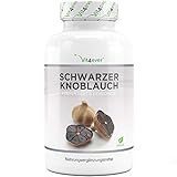 Schwarzer Knoblauch 15:1 Extrakt - 180 Kapseln mit 750 mg - Premium: Mit...