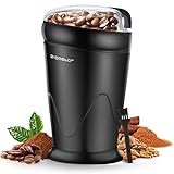 Aigostar Kaffeemühle Elektrisch Gewürzmühle Kaffee Mühle für Kaffeebohnen,...