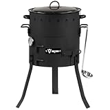 BBQ-Toro Eintopfofen Outdoor Ø 29 cm | Gulaschkanone mit Topf, Grillrost und...