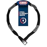 ABUS Kettenschloss Steel-O-Chain 8807K – Flexibles Fahrradschloss aus...