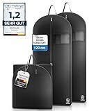 Kleidersack 2er Set 120x60cm mottensicher - Reise Kleidertasche mit...
