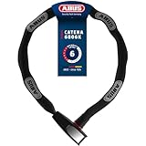 ABUS Kettenschloss Catena 6806K – Leichtes Fahrradschloss aus gehärtetem...