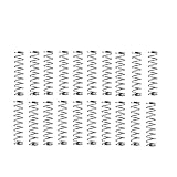 20 Stück Druckfeder 304 Edelstahl Druckfedern 0,3 mm x 2 mm x 35 mm Druckfeder...