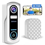 UCOCARE WLAN Video Türklingel mit Kamera, 2K 4MP Video, Nachtsicht, IP67, SD &...