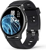 AGPTEK Smartwatch, 1,3 Zoll runde Armbanduhr mit personalisiertem Bildschirm,...