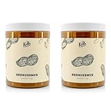 KoRo - Erdnussmus 2 x 1 kg - Aus 100% naturbelassenen Erdnüssen - Ideal zum...