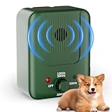 Anti Bell Gerät Hunde, 3 Modi Antibell Ultraschall Gerät, 33 Fuß Stopp...