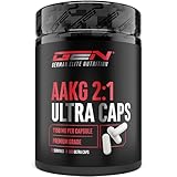 AAKG Ultra Caps - 365 Kapseln mit je 1150 mg reinem L-Arginin-Alphaketoglutarat...