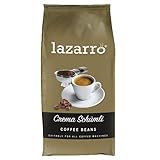 Lazarro Crema Schümli Coffee Beans 4x 1000g (4000g) Kaffeebohnen geröstet nach...