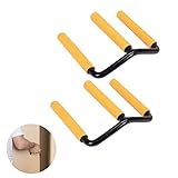 2PCS Plattenträger mit Tragegriff (zwei-Komponenten Griff für sicheren Halt,...