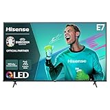 Hisense 58E7NQ 146 cm (58 Zoll) Fernseher, 4K UHD, QLED, HDR10, HDR10+ decoding,...