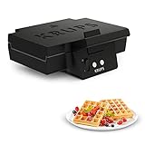 Krups FDK252 Waffeleisen | 2 dicke Waffeln | Antihaftbeschichtung | tiefe...