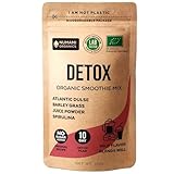 Bio Detox Smoothie Pulver mit gesunder Spirulina, Atlantic Dulse und...