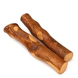 Alp Chew Olivenholz für Hunde Größe Large 2 Stück – Kaustange &...
