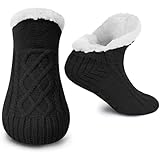 Lykofudi Rutschfeste Hausschuhe Socken für Damen Herren - Warme Winter...